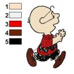 Snoopy Charlie Brown 12 Embroidery Design